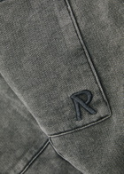 Represent Initial Embroidered Cotton Sweatpants Grey