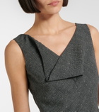 McQueen Wool midi dress