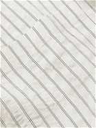 Barena - Solana Striped Modal-Blend Seersucker Shirt - White
