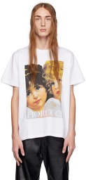 Fiorucci White Angels Fly Poster T-Shirt