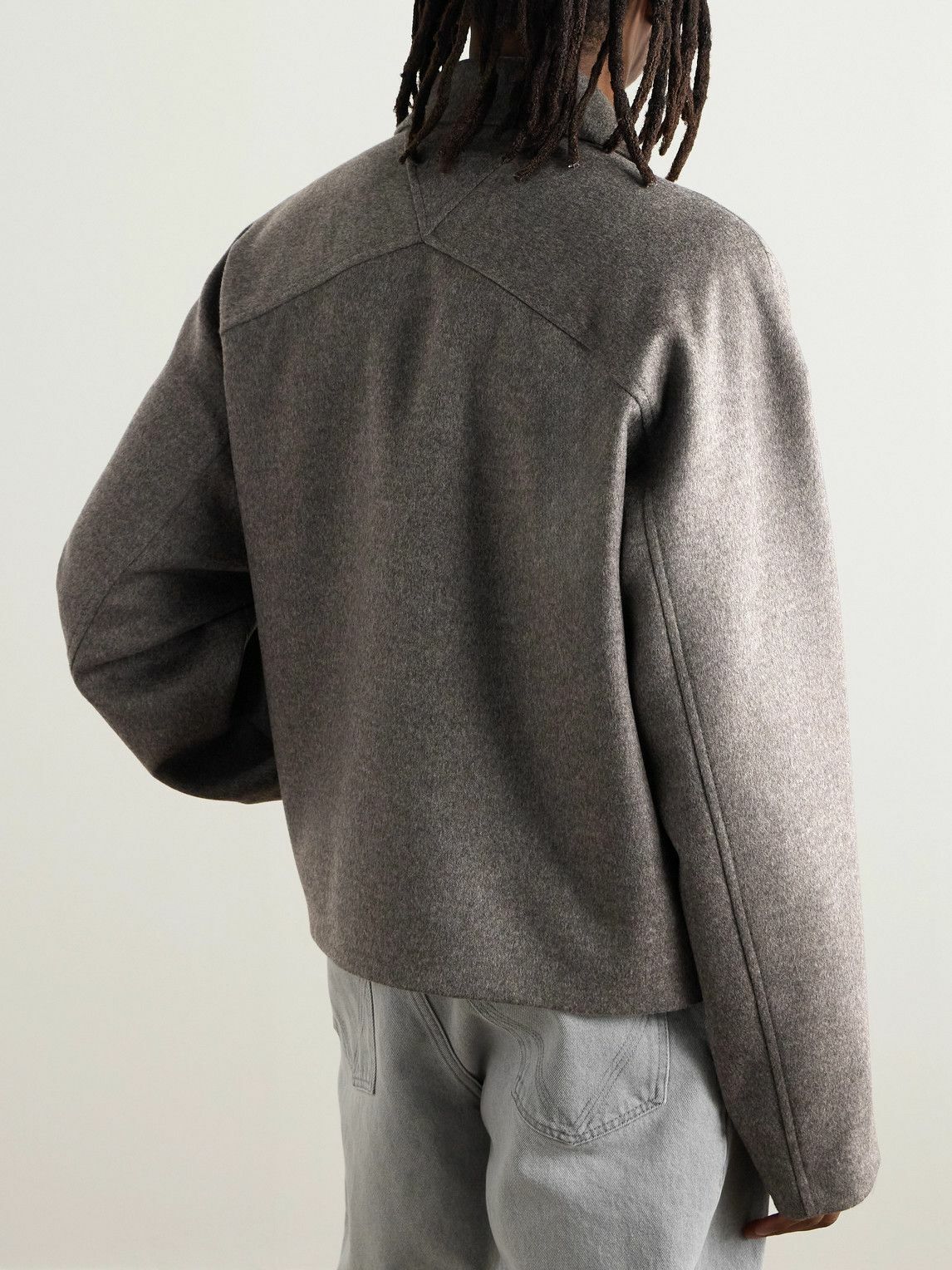 Bottega Veneta - Oversized Wool and Cashmere-Blend Jacket