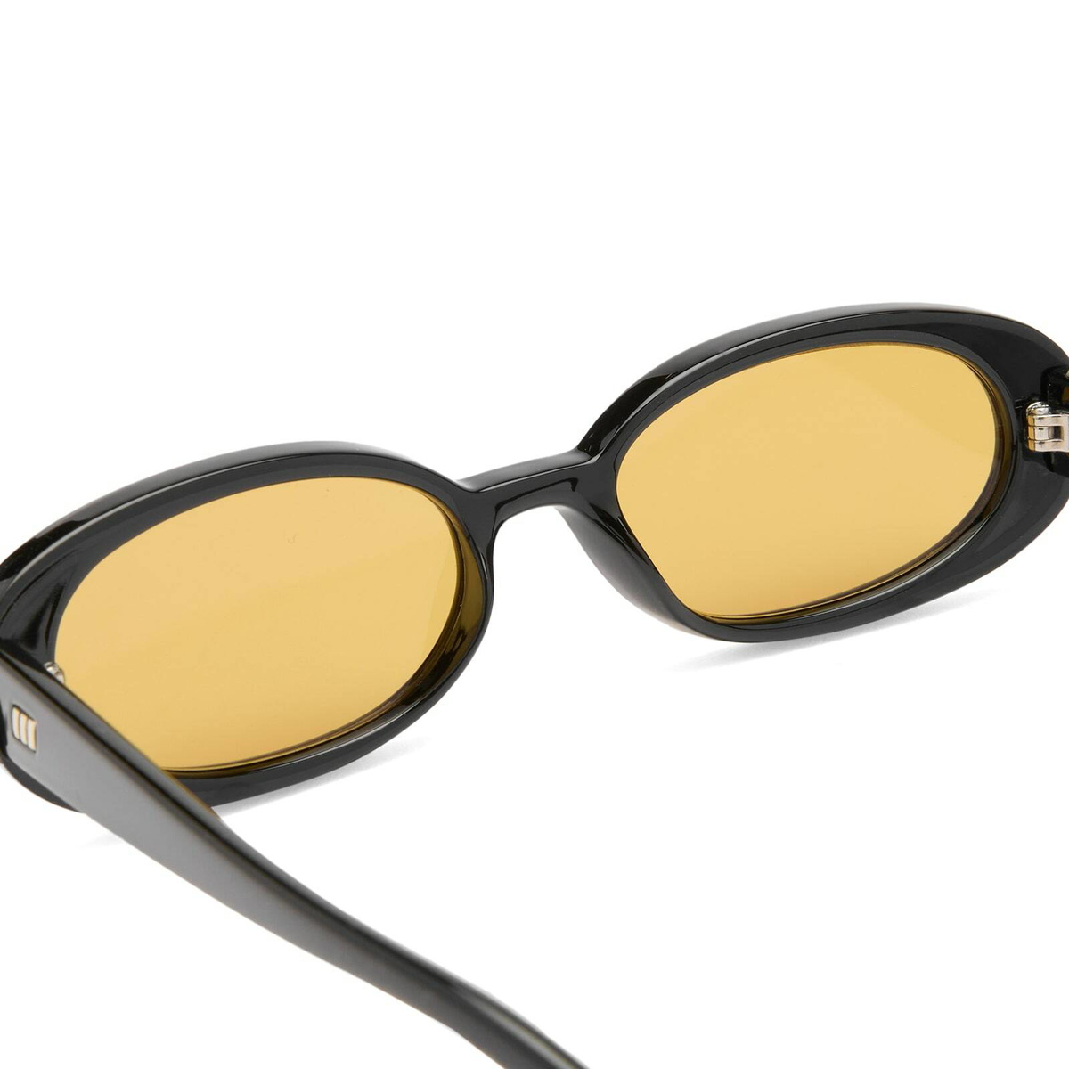 Le Specs Women's Outta Love Sunglasses in Black/Mustard Mono 