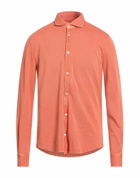 Fedeli Mens Shirt in Rust