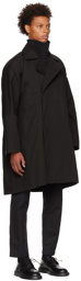 Jan-Jan Van Essche Black Coated Coat