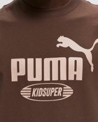 Puma X Kidsuper Graphic Tee Brown - Mens - Shortsleeves