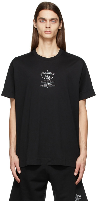 Photo: Givenchy MMW Crest Oversized T-Shirt