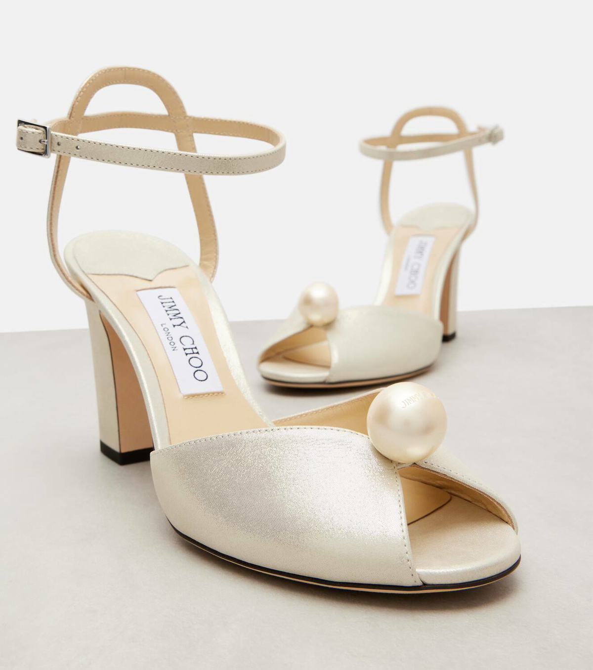 Jimmy Choo Sacaria 85 leather sandals Jimmy Choo