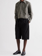 LEMAIRE - Garment-Dyed Cotton-Ventile Shirt - Gray - M