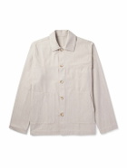 Frescobol Carioca - Belford Cotton and Cashmere-Blend Jacket - Neutrals