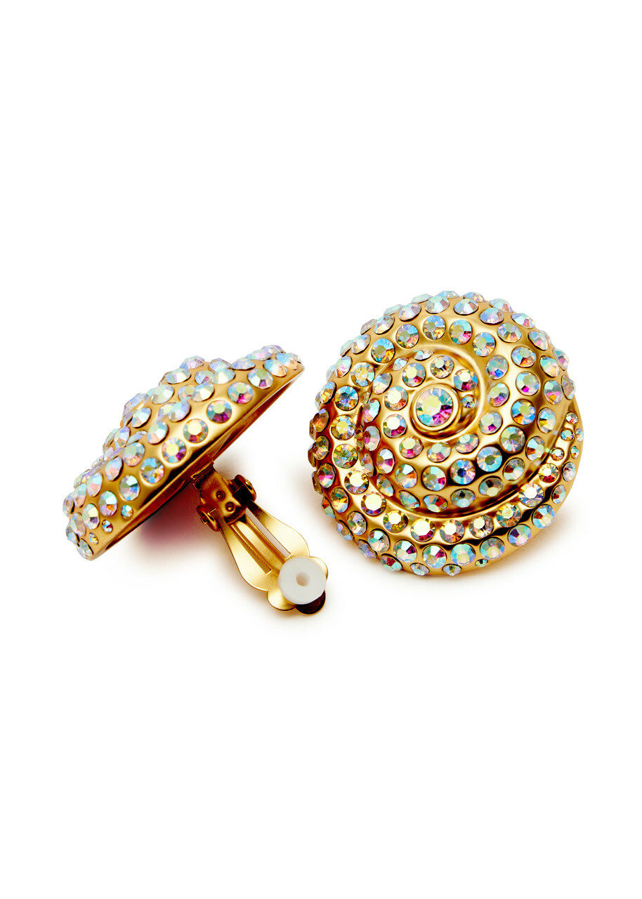 Pearl Octopuss.y Le Soleil 14kt Gold-plated Clip-on Earrings - One Size