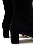 Aeyde Marty 50 Suede Knee-high Boots Black