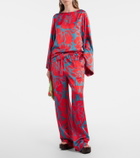 Dries Van Noten Floral palazzo pants