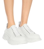 Alexander McQueen Canvas platform sneakers