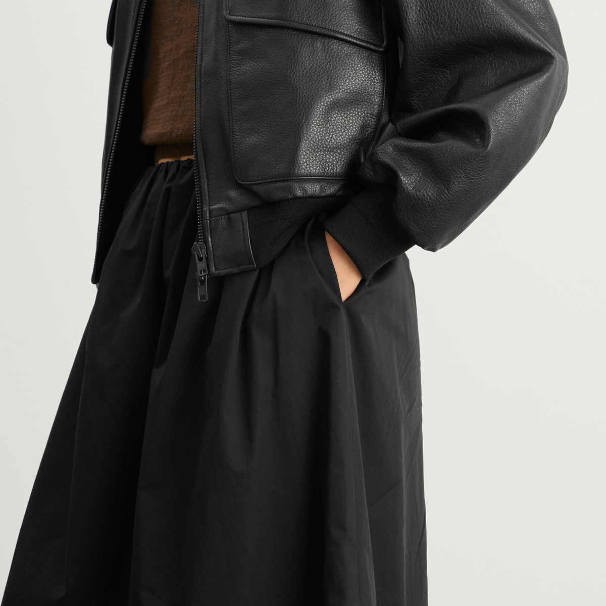 Nothing Written Women's Leia A-Line Skirt in Black