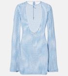 Bananhot Serena open-knit minidress