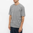 Drake's Men's Pocket T-Shirt in Grey