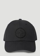 Stone Island - Logo Patch Baseball Cap in Black