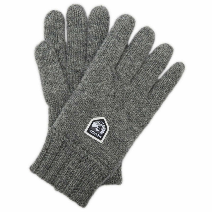 Photo: Hestra Men's Basic Wool Glove in Grey