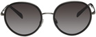 Valentino Garavani Black Rim Sunglasses