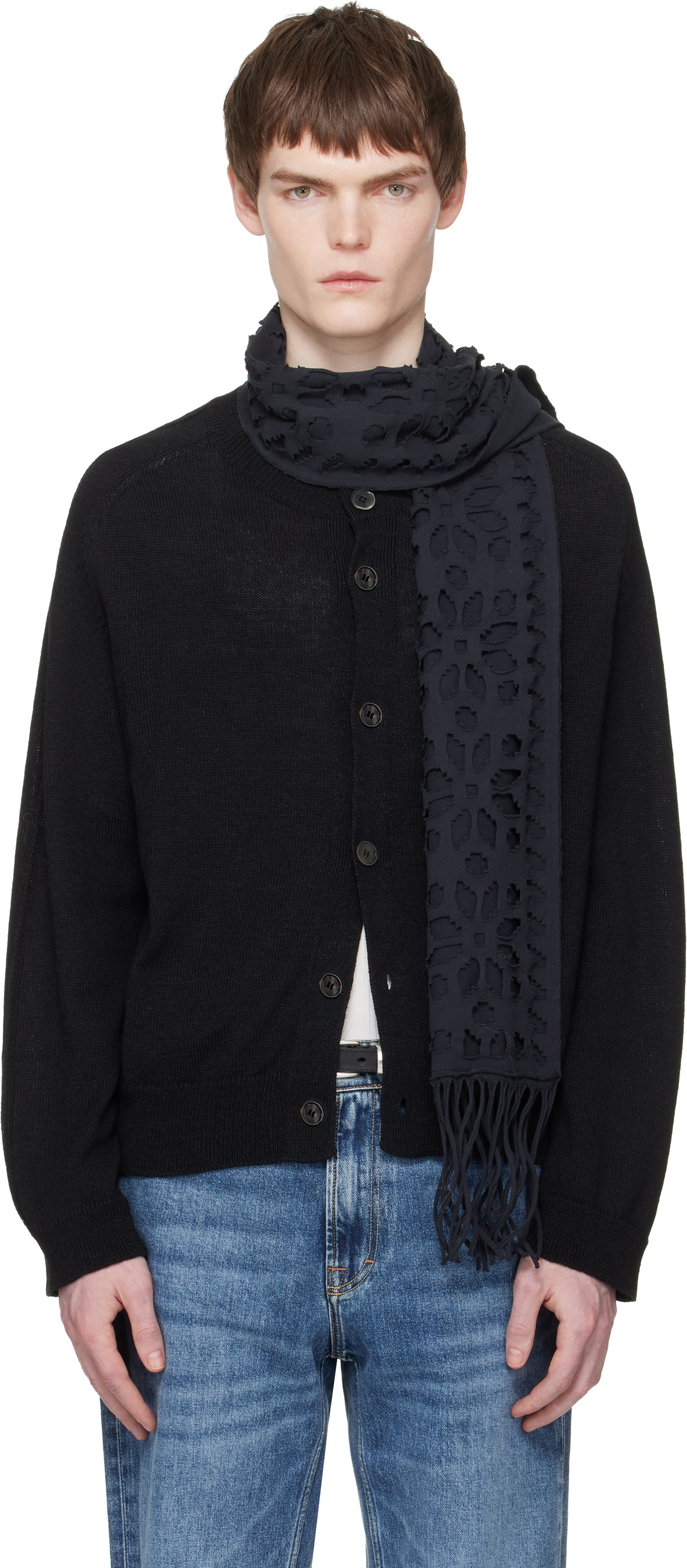 Our Legacy Navy Opa Cardigan Our Legacy