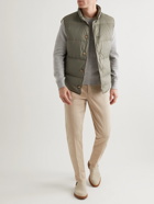 Brunello Cucinelli - Quilted Nylon Gilet - Green