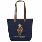 Polo Ralph Lauren Men's Bear Tote Bag in Newport Navy
