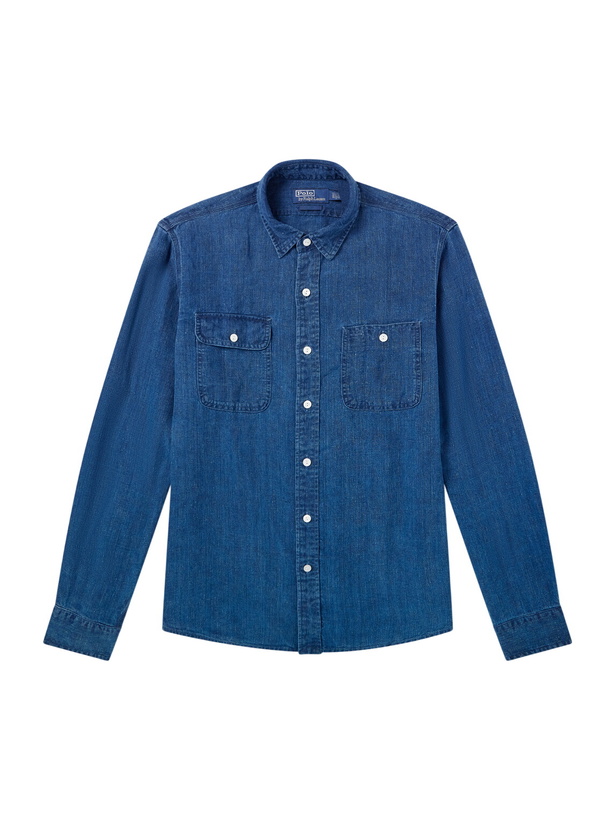 Photo: Polo Ralph Lauren - Linen Shirt - Blue