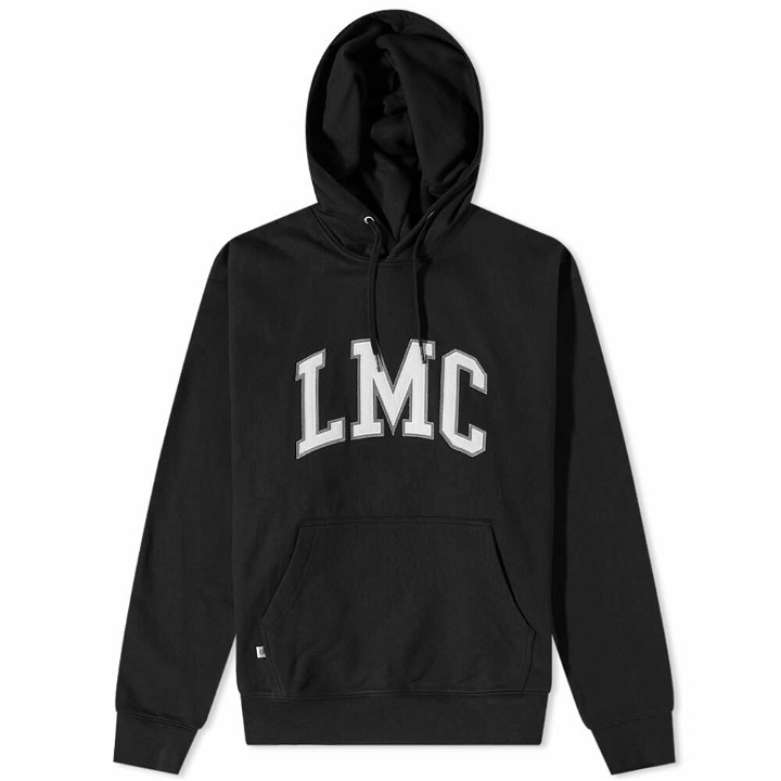 Photo: LMC Men's Applique Arch OG Hoody in Black