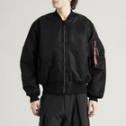 Alpha Industries Men's MA-1 Heritage Bomber Jacket in Black/Black
