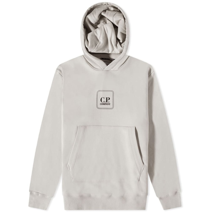 Photo: C.P. Company Metropolis Box Logo Popover Hoody