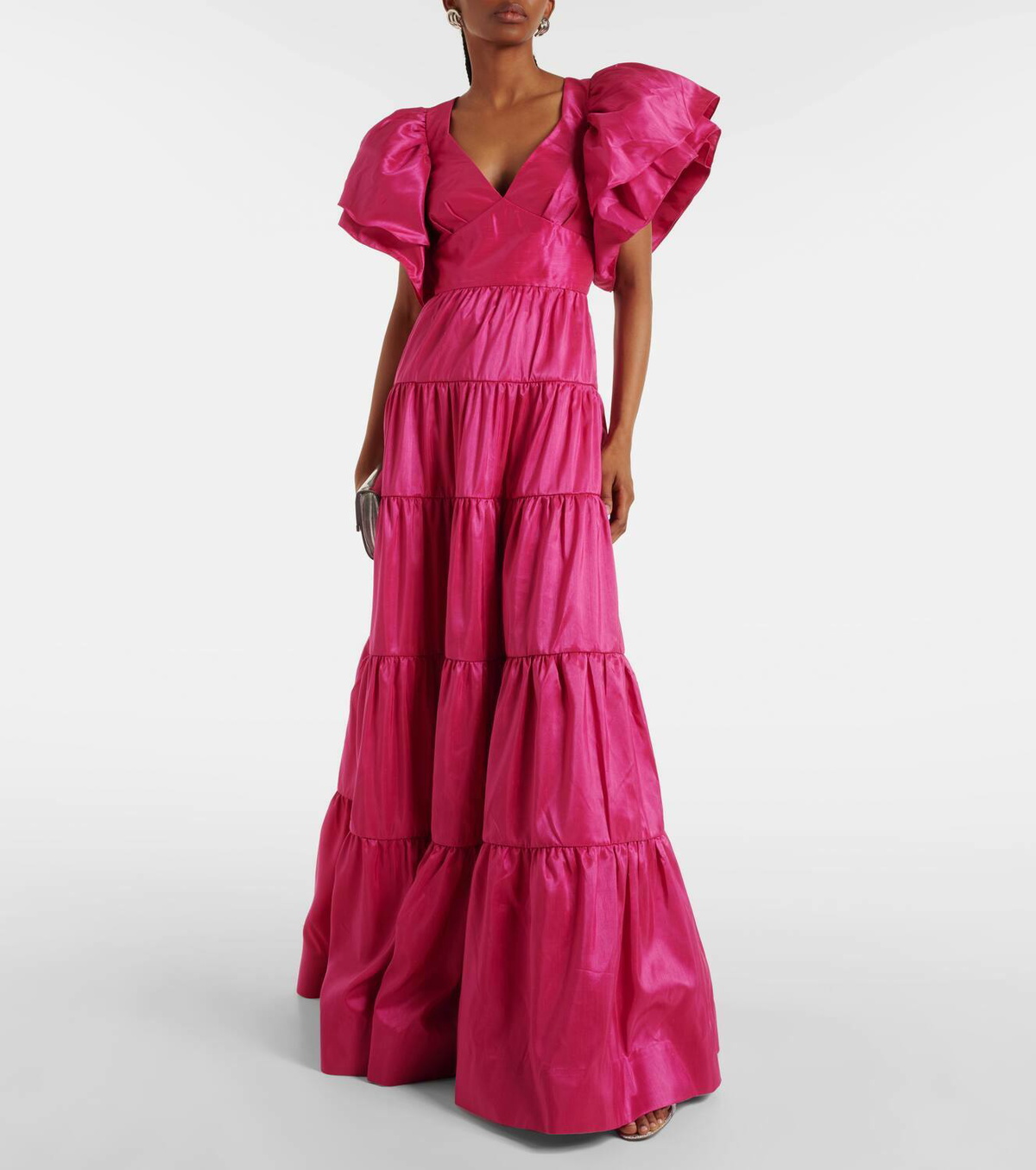 Rebecca Vallance Niarah puff-sleeve gown Rebecca Vallance