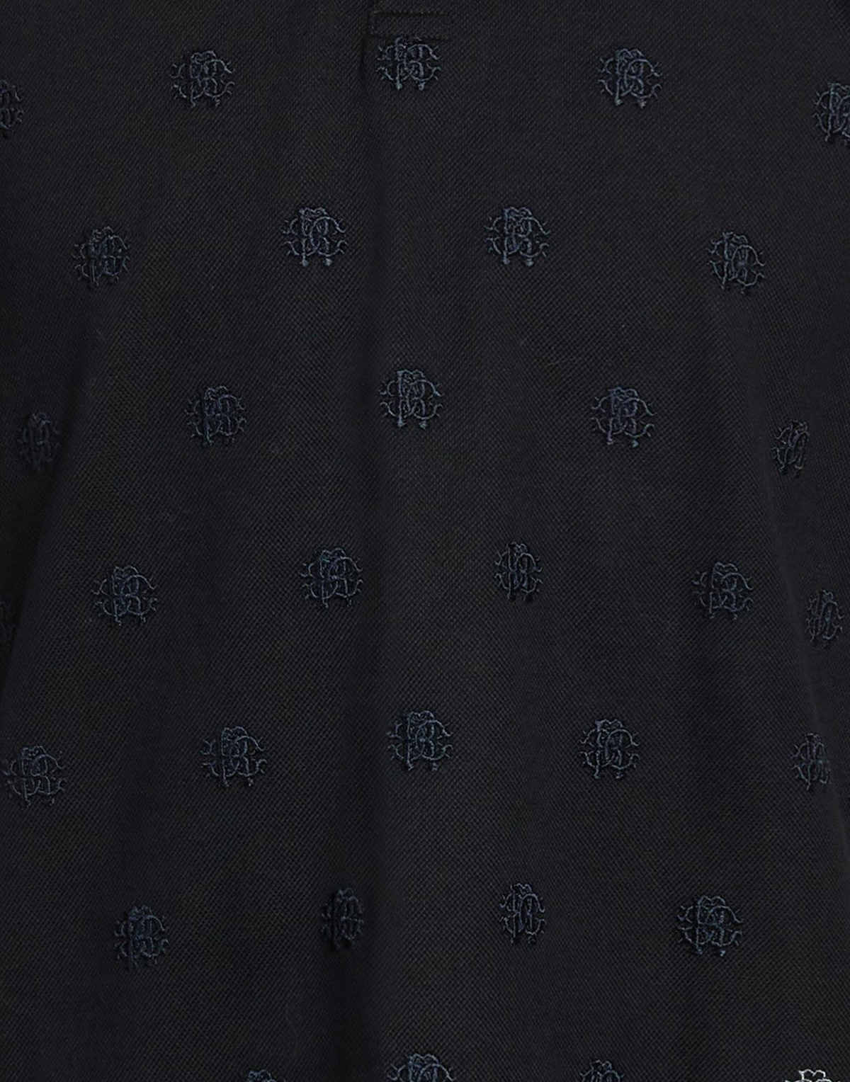 Roberto Cavalli Mens Polo shirt Midnight in Blue