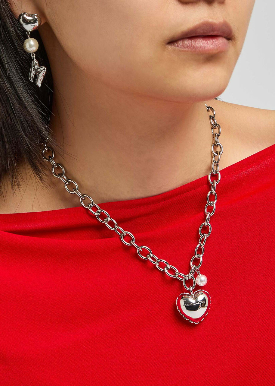 MARC JACOBS｜ (Heart Balloon Locket (2S5JNC001J08 029)) MJI_2S5JNC001J08_029_F8F8F8_4-