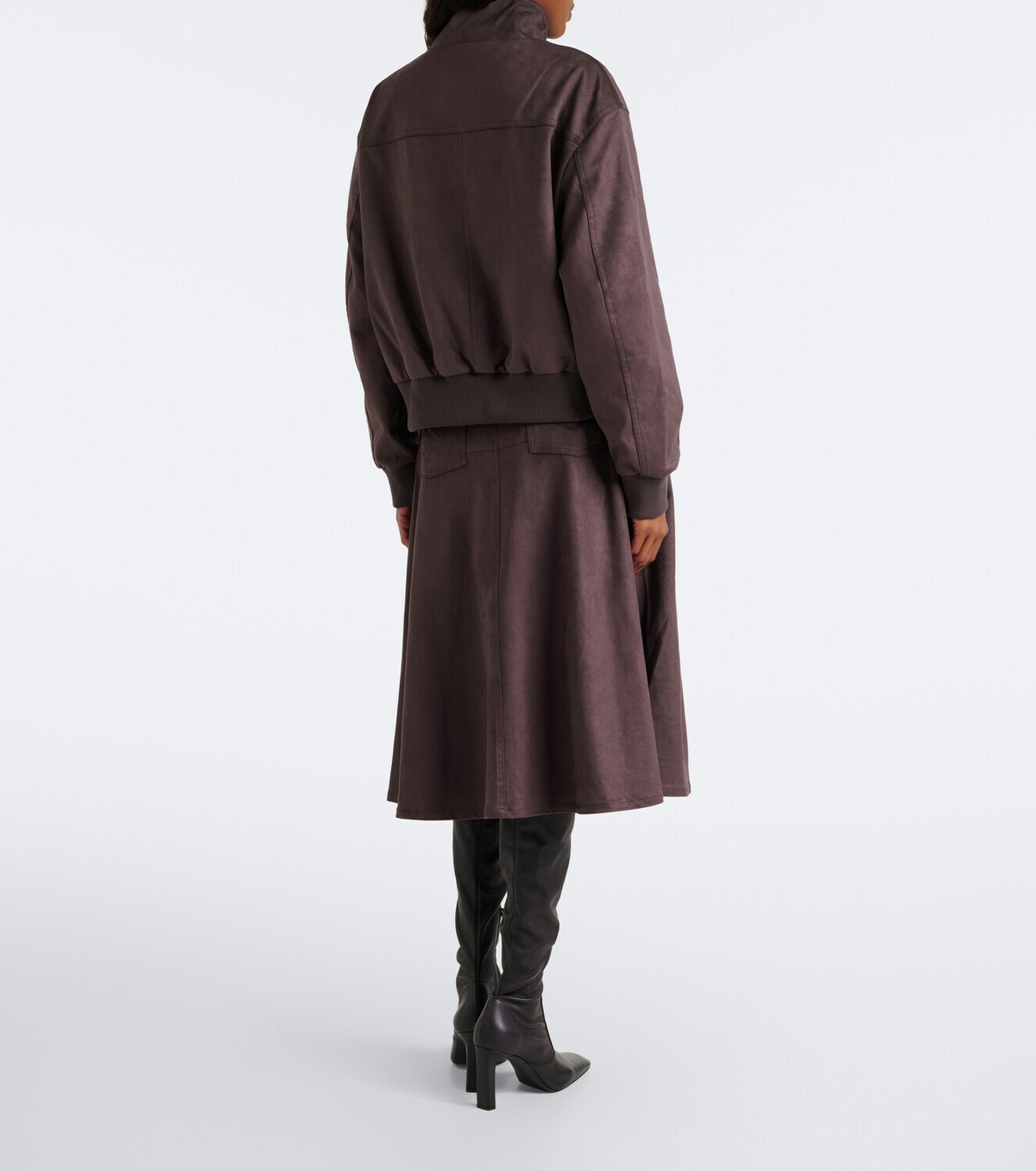 Velvet Belinda midi skirt