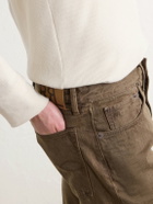 RRL - Slim-Fit Distressed Jeans - Brown