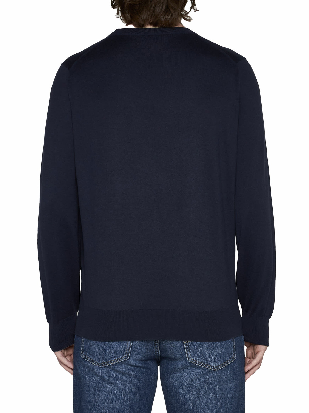 Pull Brunello Cucinelli 100% Cachemire - Demi-fermeture éclair Bleu - Taille XL/2XL