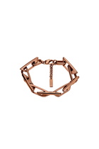 Diesel Stainless steel chain bracelet - Bracelets - Unisex - Brown