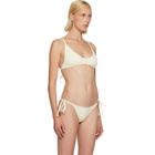 TOTEME Off-White Scoop Bikini Top