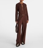 Gucci Horsebit wool-blend jumpsuit