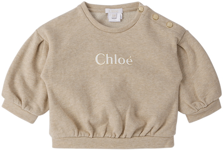 Photo: Chloé Baby Beige Crewneck Sweatshirt
