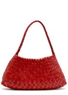 Dragon Diffusion Rosanna Woven Leather Shoulder bag - Red - One Size