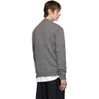 Raf Simons Grey Wool Crewneck Sweater