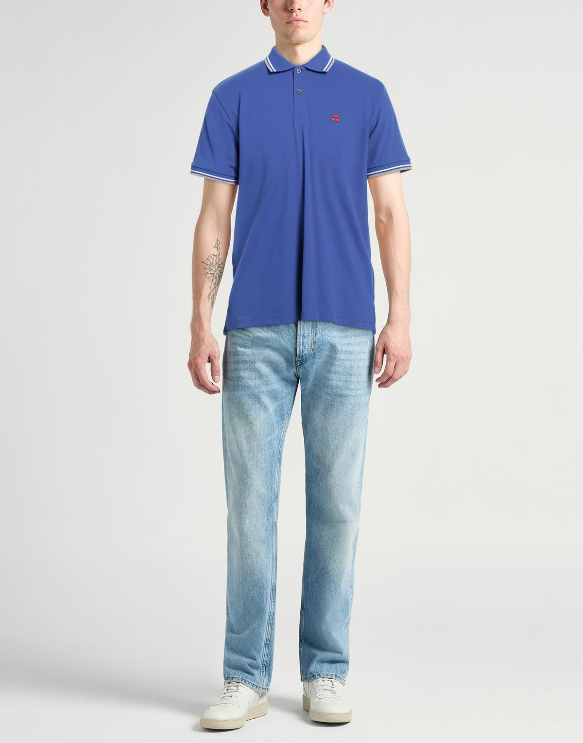 Peuterey Mens Polo shirt in Blue