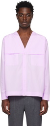 Homme Plissé Issey Miyake Purple Light Shirt