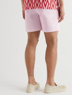 Orlebar Brown - Bulldog Slim-Fit Cotton-Twill Shorts - Pink