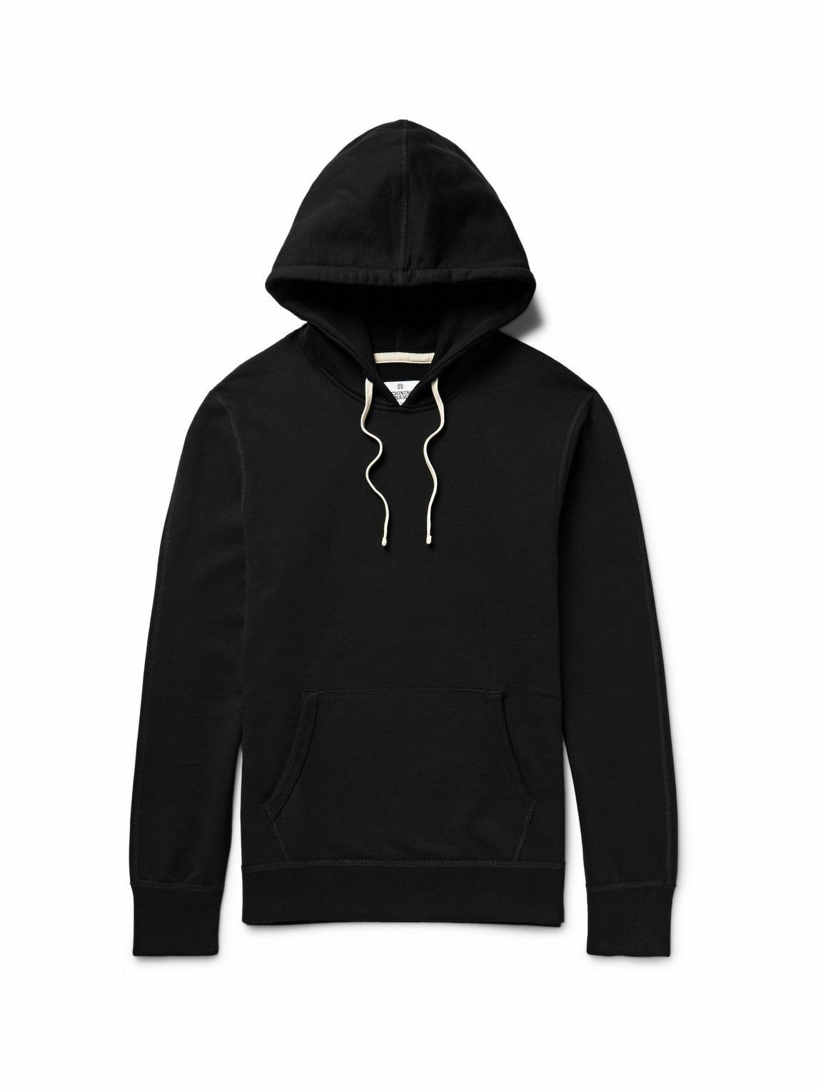 Photo: Reigning Champ - Loopback Cotton-Jersey Hoodie - Black