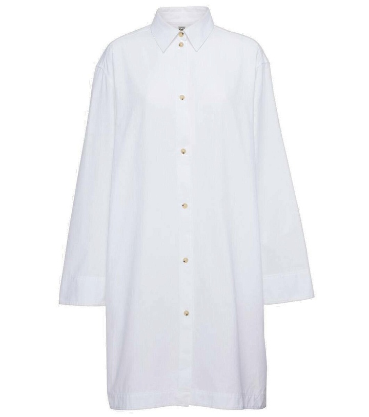 Photo: Toteme Oversized cotton shirt dress