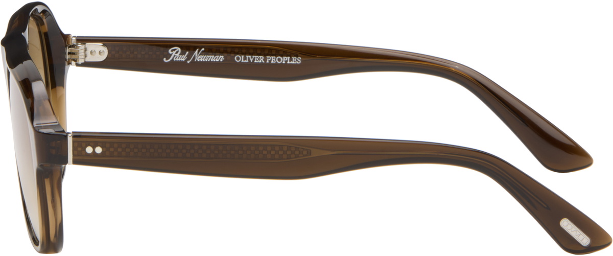 Oliver Peoples Brown Paul Newman Sunglasses