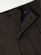 ssstein - Wide-Leg Wool Trousers - Brown