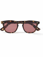 Garrett Leight California Optical - Byrne Sun Round-Frame Tortoiseshell Acetate Sunglasses